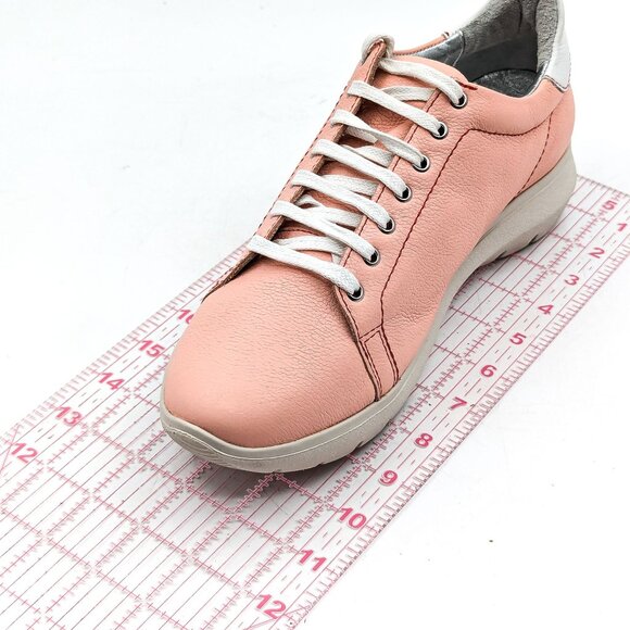 Marc Joseph Women Rose Leather Lace-up Comfort Summer Sneakers size 9 - Picture 11 of 11